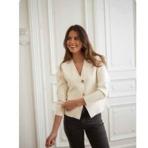 Chic Cream Women's Sweater